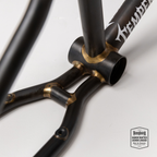 Tempered Harrow BMX Frame - HANDCRAFTED DOWN UNDER