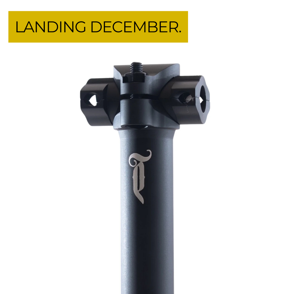 Tempered Railed "T" Logo Seat Post 320mm