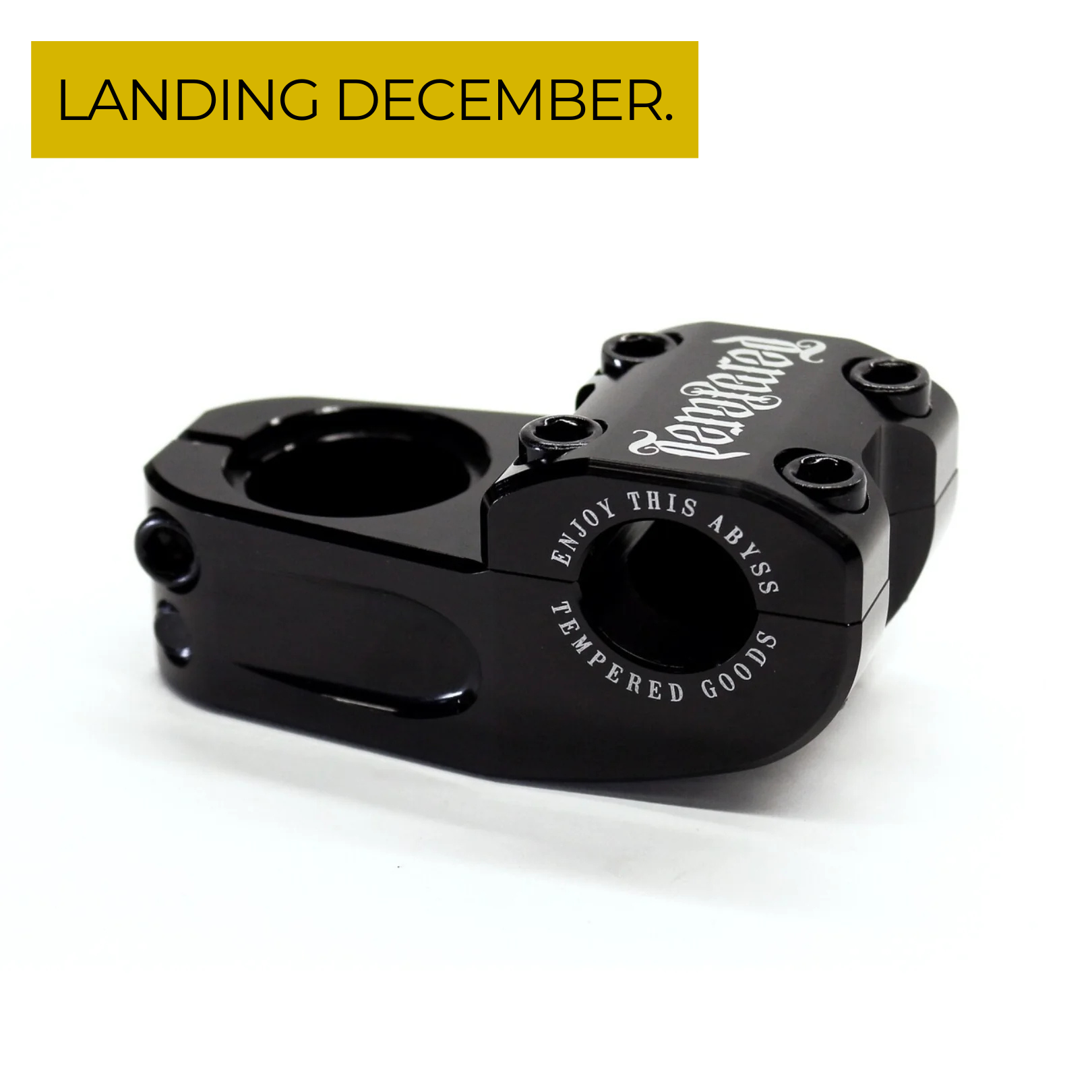 Tempered Abyss BMX Stem
