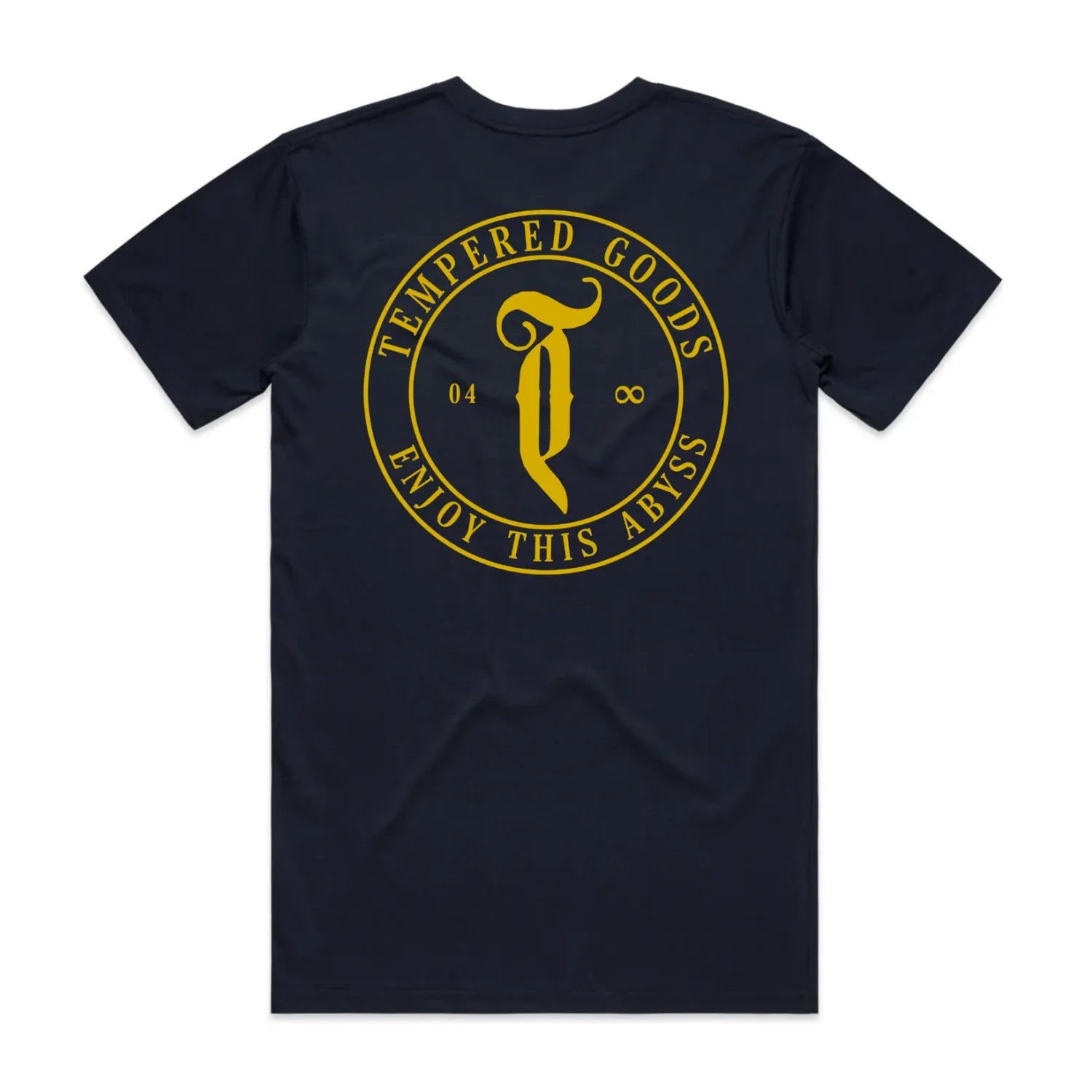 Tempered Logo BMX Tee - Navy