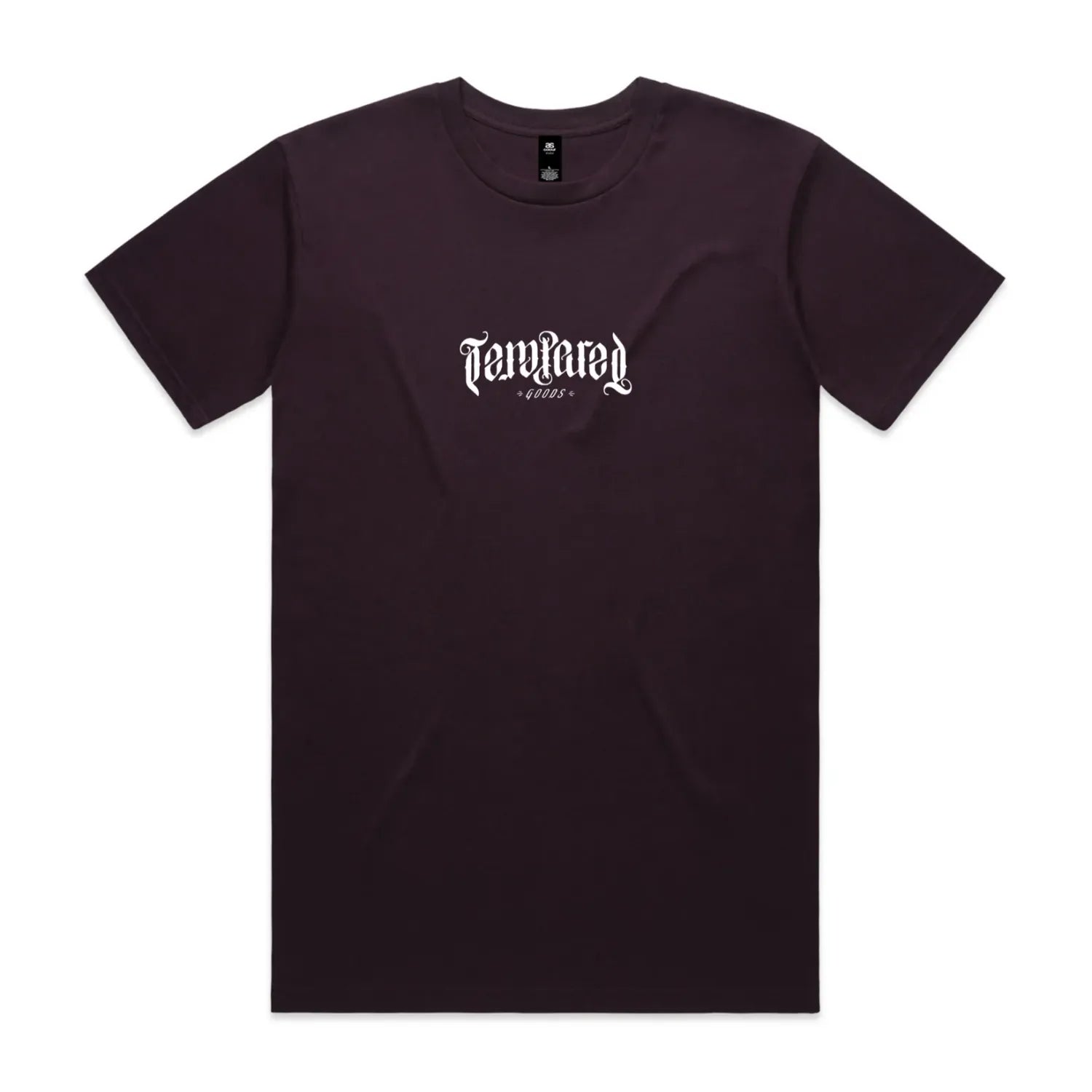 Tempered Logo BMX Tee - Plum
