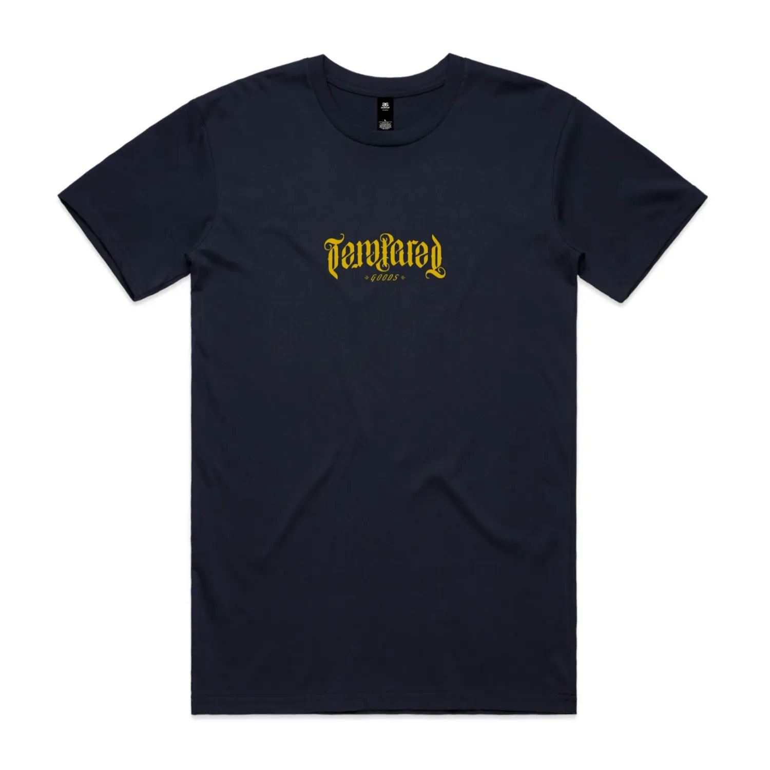 Tempered Logo BMX Tee - Navy