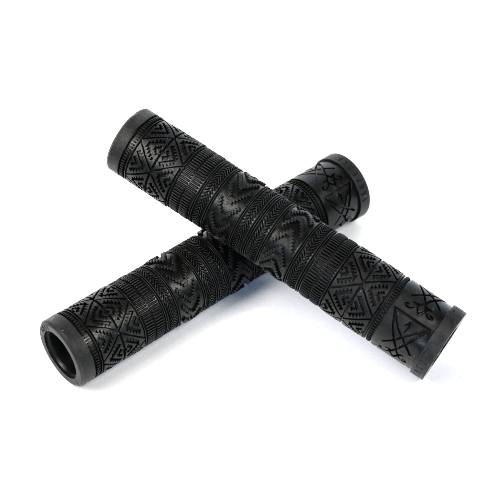 Tempered Zephyr BMX Grips - Flangeless