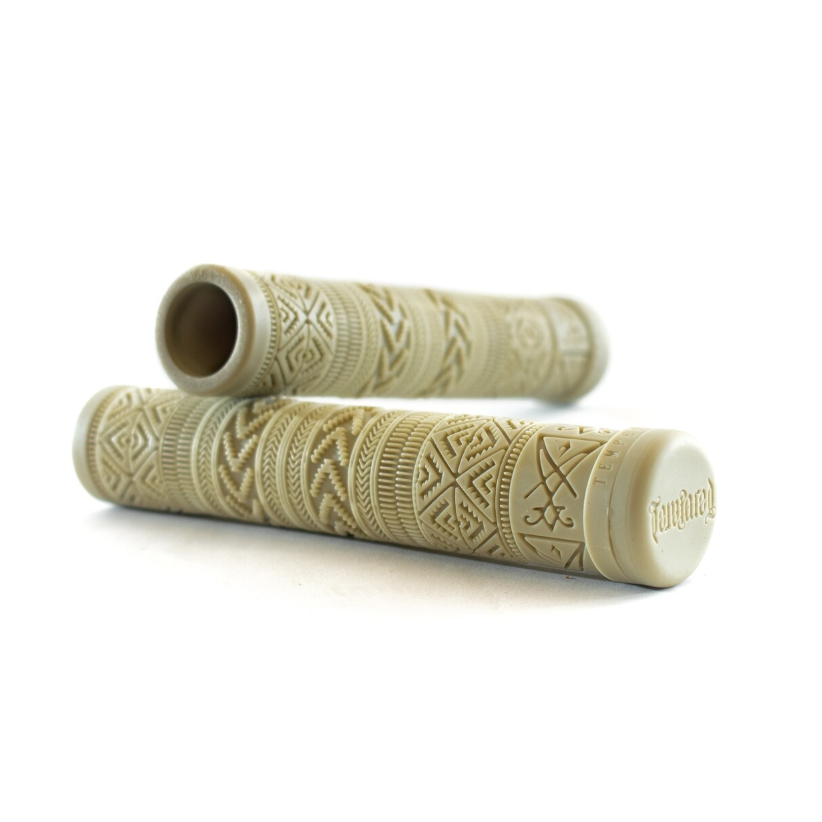 Tempered Zephyr BMX Grips - Flangeless