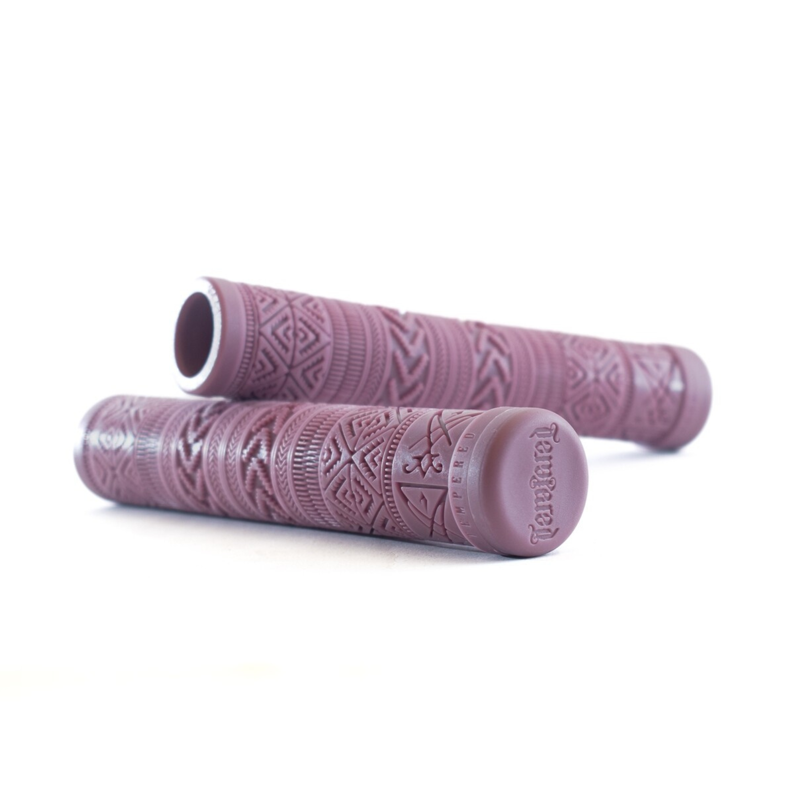 Tempered Zephyr BMX Grips - Flangeless