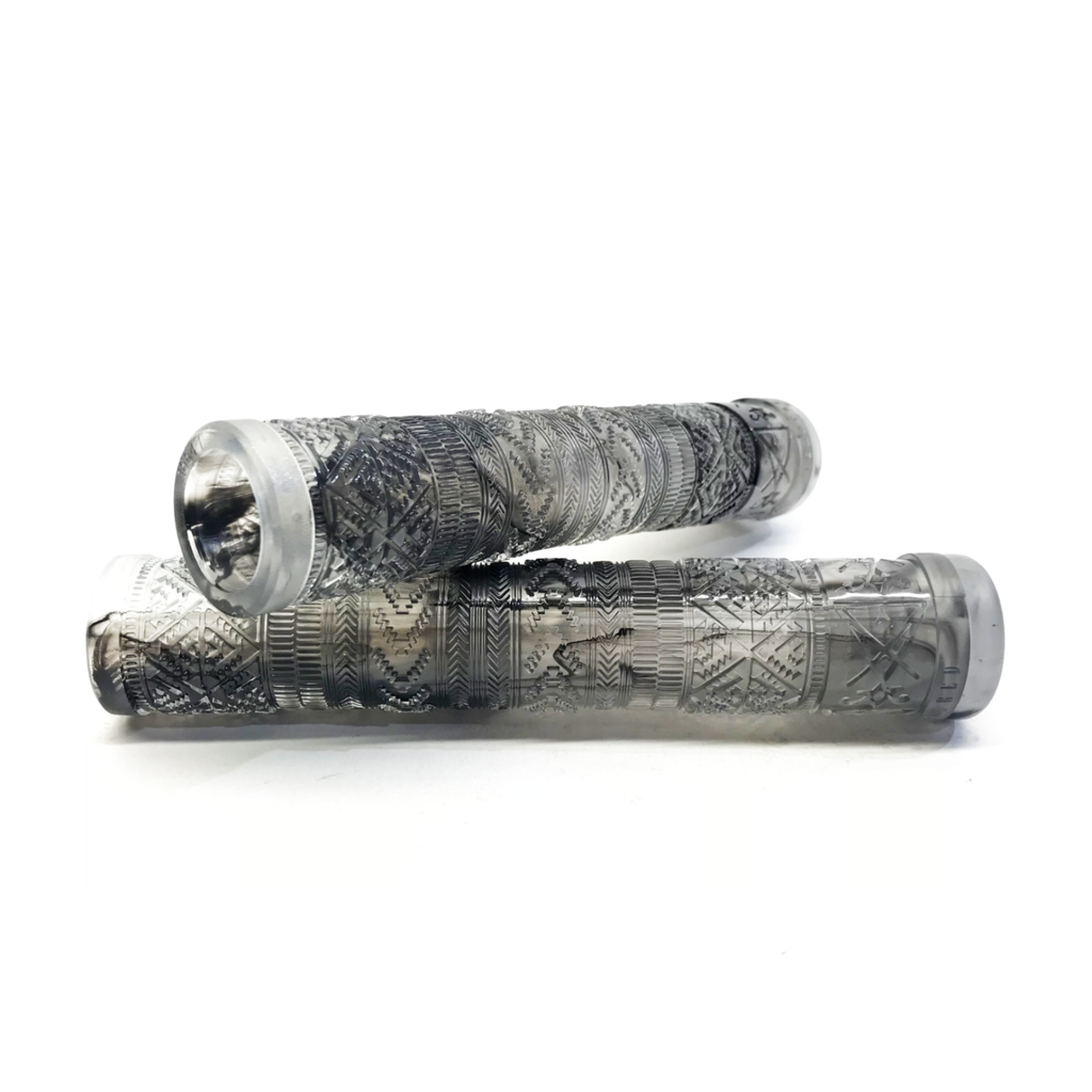 Tempered Zephyr BMX Grips - Flangeless