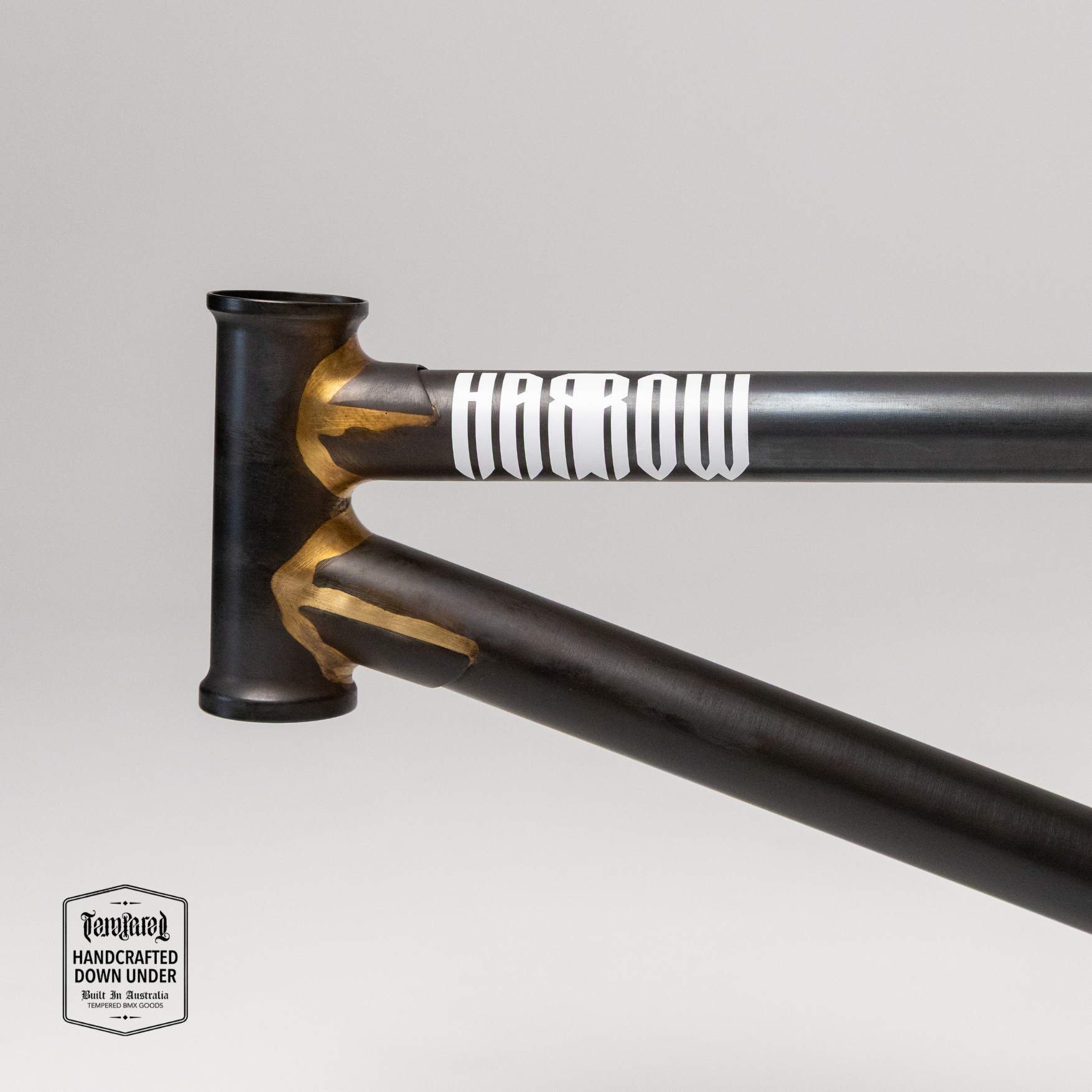 Tempered Harrow BMX Frame - HANDCRAFTED DOWN UNDER