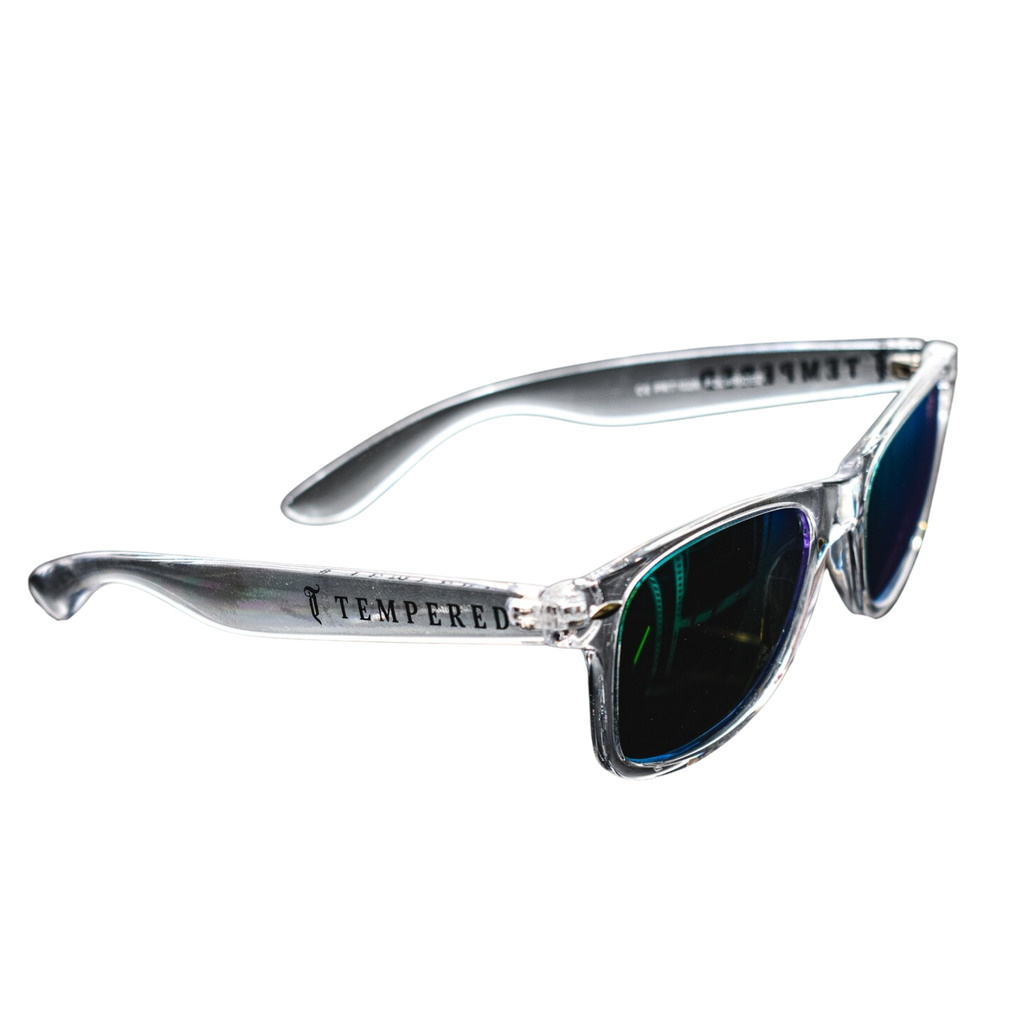 Tempered Polarised Sunglasses -Clear