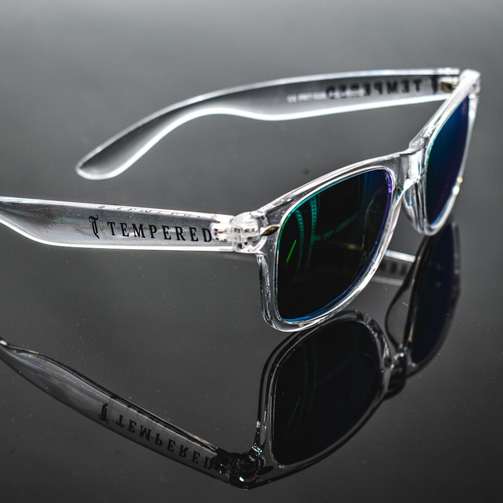 Tempered Polarised Sunglasses -Clear