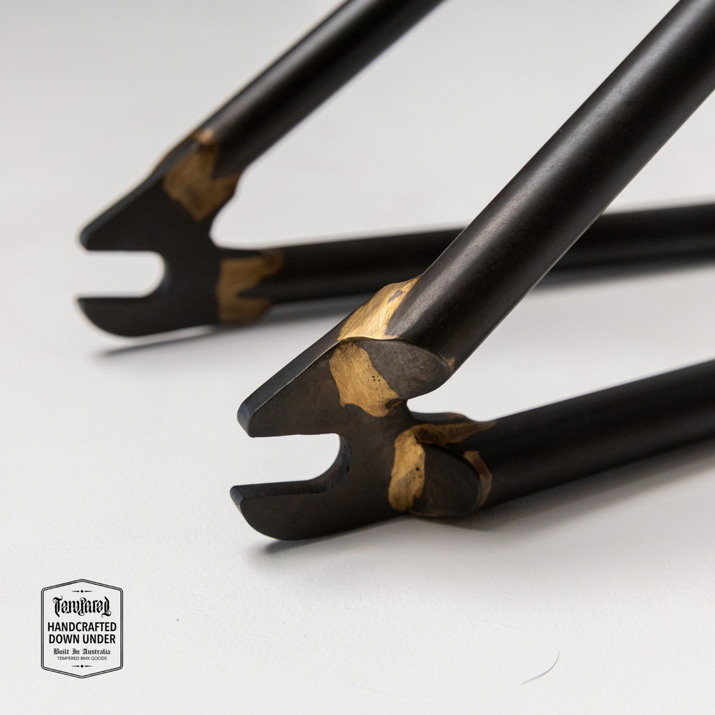 Tempered Harrow BMX Frame - HANDCRAFTED DOWN UNDER
