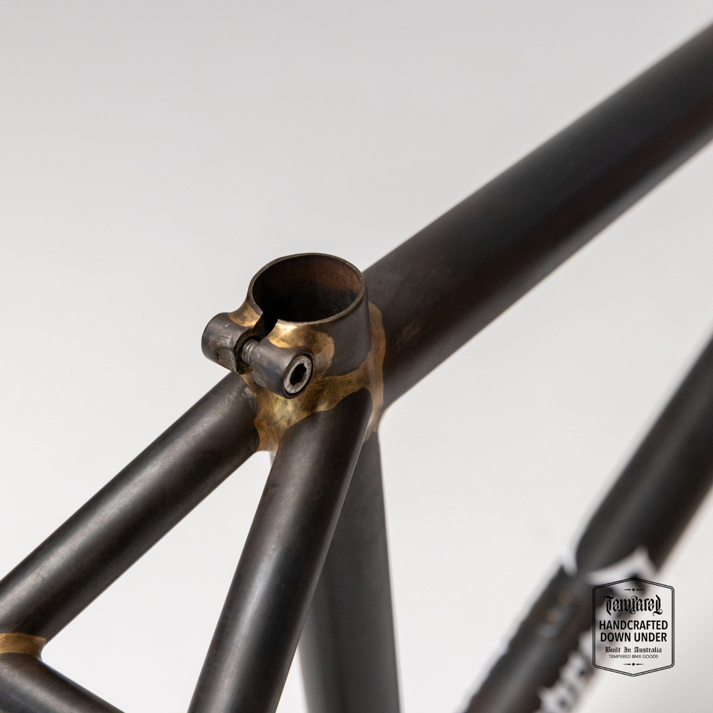 Tempered Harrow BMX Frame - HANDCRAFTED DOWN UNDER