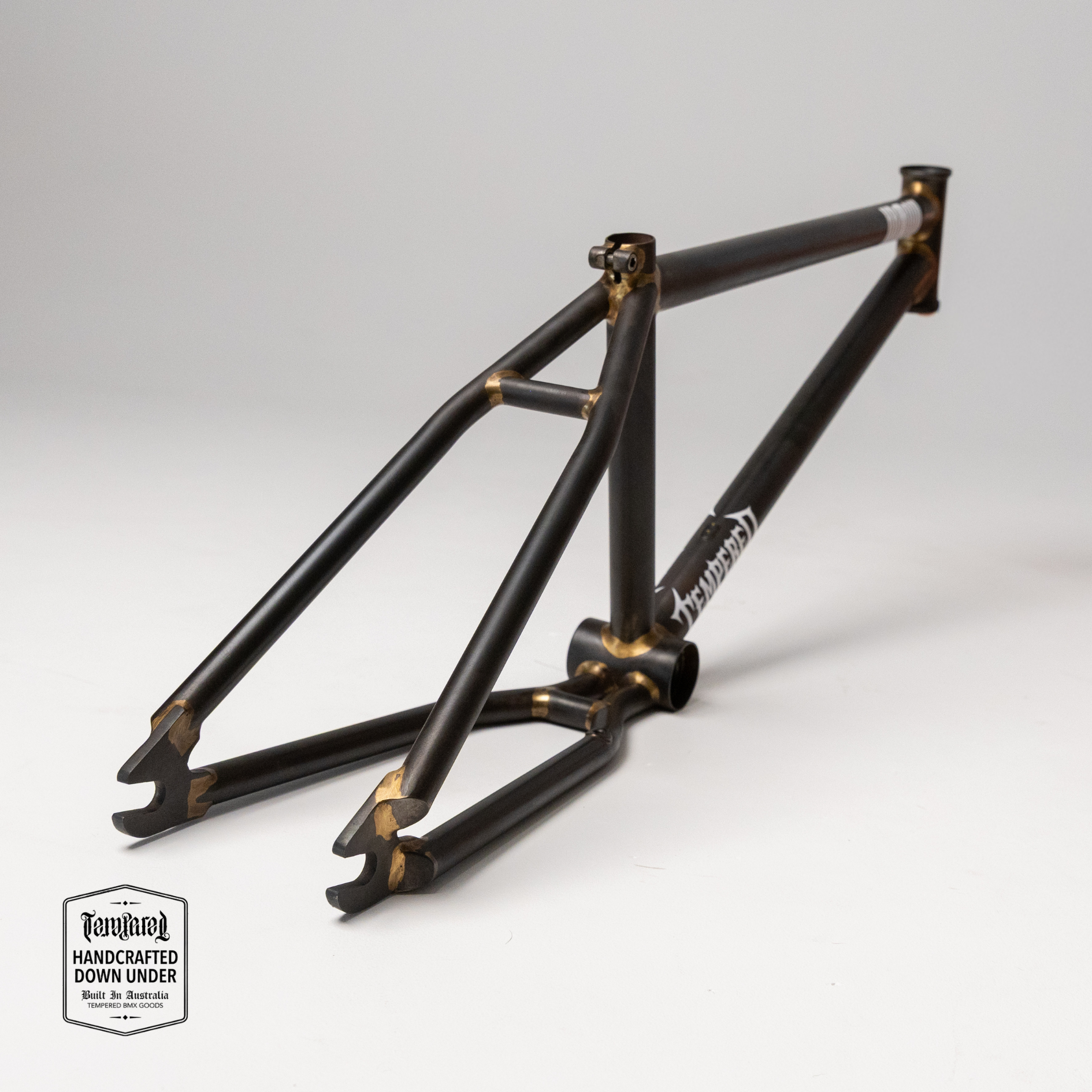 Tempered Harrow BMX Frame - HANDCRAFTED DOWN UNDER