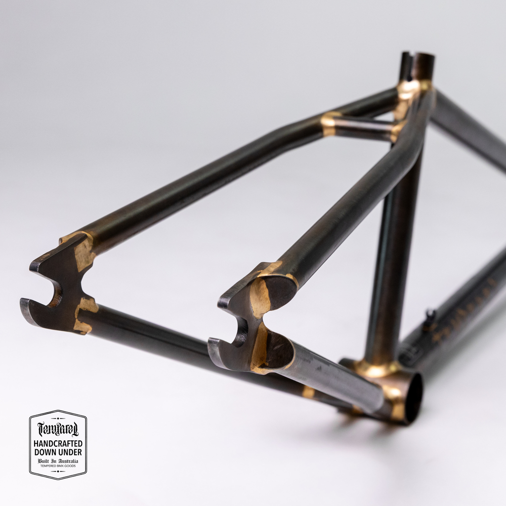 Tempered Harrow BMX Frame - HANDCRAFTED DOWN UNDER