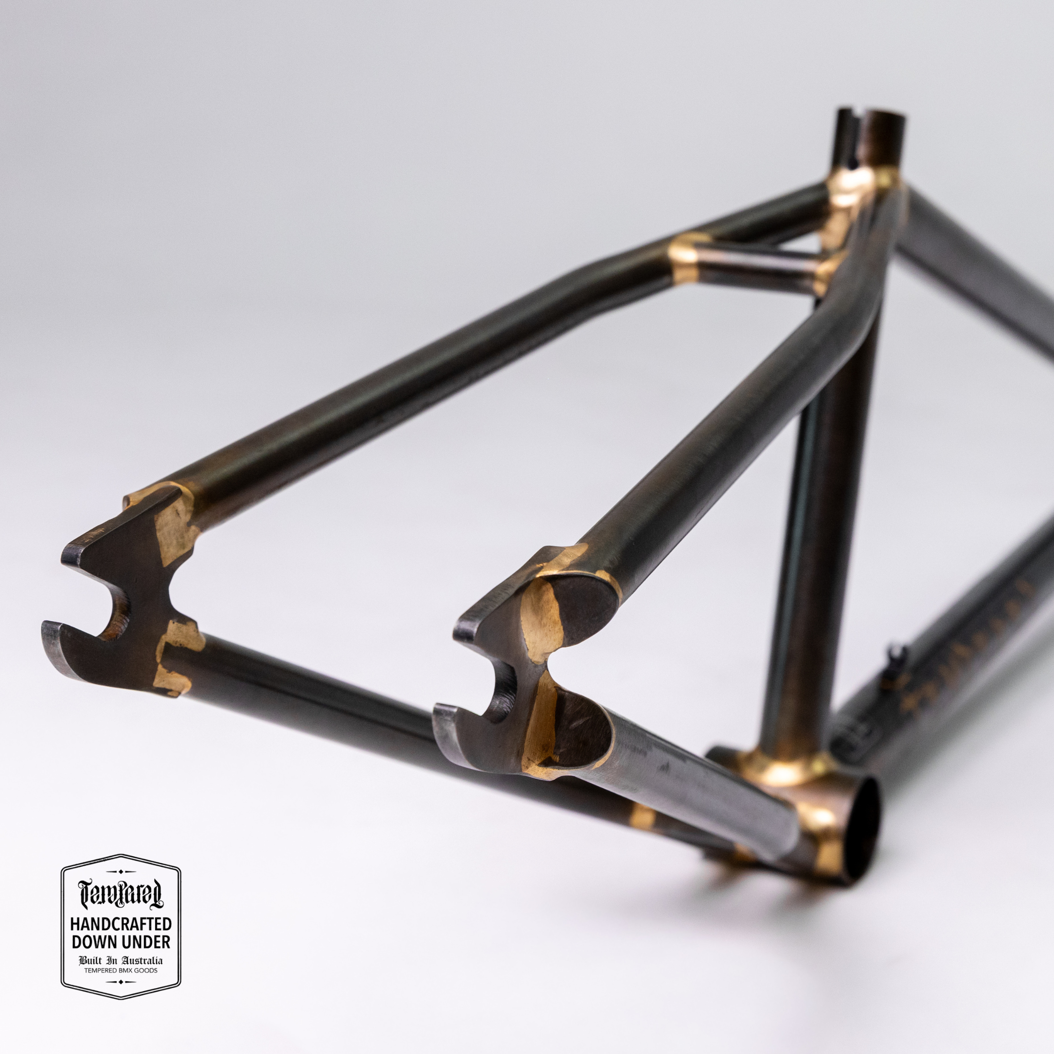 Tempered Harrow BMX Frame - HANDCRAFTED DOWN UNDER