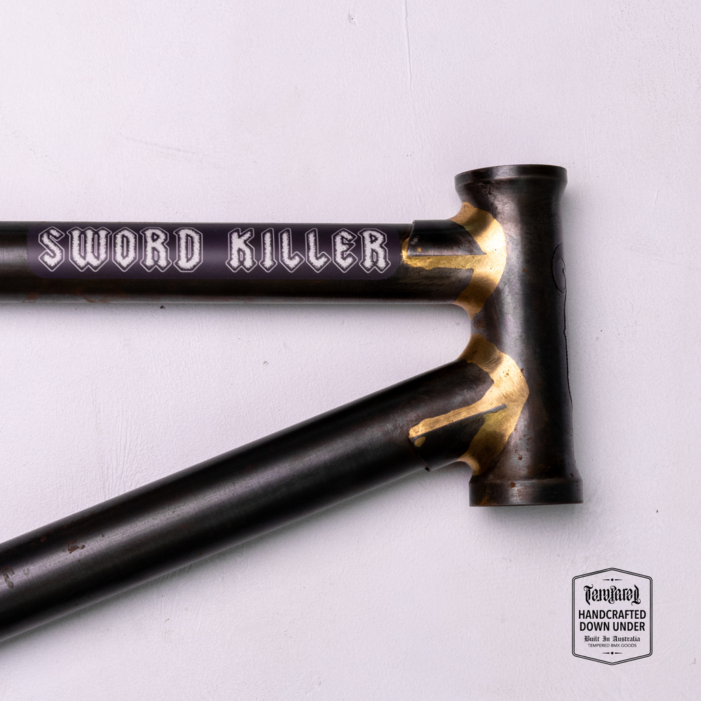 Tempered Swordkiller BMX Frame - HANDCRAFTED DOWN UNDER