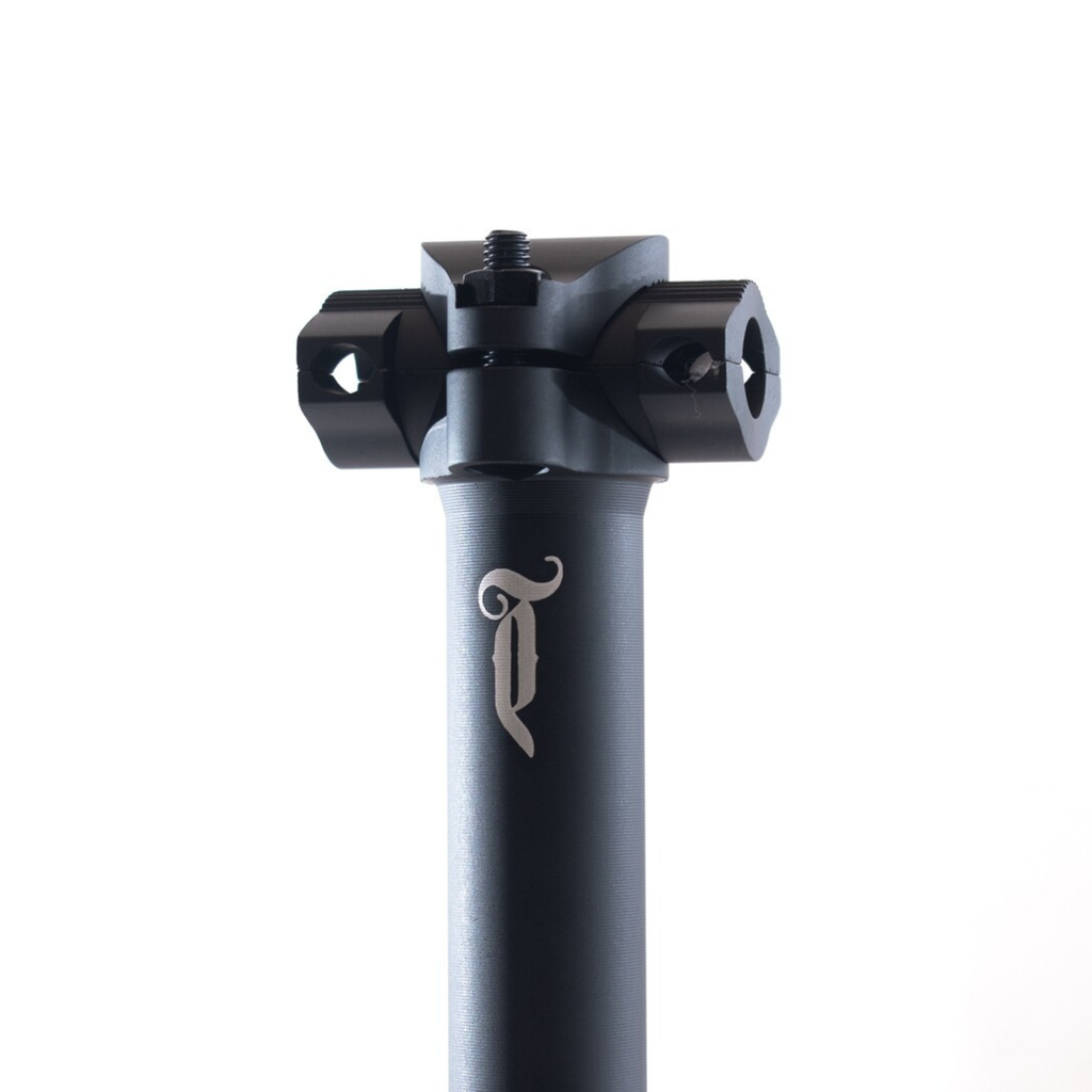 Tempered Railed "T" Logo Seat Post 320mm